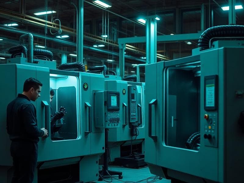 Machines industrielles avec protecteurs de sécurité